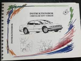 Chrysler New Yorker instruktionsbok -käyttöohjekirja