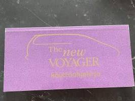 The New Voyager -Käyttöohjekirja