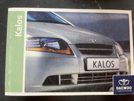 Daewoo Kalos  -Käyttöohjekirja
