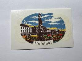 Helsinki -siirtokuva / vesisiirtokuva / dekaali -1960-luvun matkamuisto