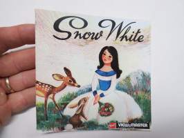 Sawyer´s Wiewmaster Snow White kertomusvihko englanniksi