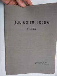 Julius Tallberg - Hintaluettelo nr 3 - Rauta- ja metalliteollisuustyökalut