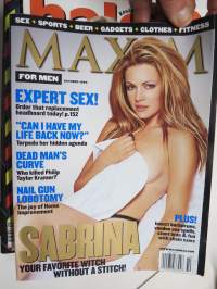Maxim 1999 nr 10 -adult graphics magazine / aikuisviihdelehti