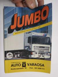 Jumbo - Raskaansarjan (kuorma-autot) tarvikeluettelo 1989