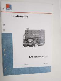 Sisu Trucks ISM perusmoottori - Huolto-ohjekirja
