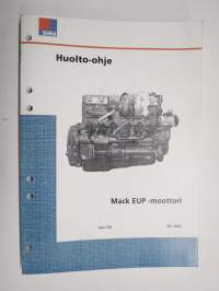 Sisu Trucks MACK EUP moottori - Huolto-ohjekirja