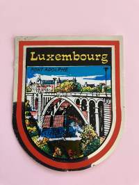 Luxembourg -tarra, matkamuistotarra