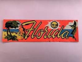Florida -tarra, matkamuistotarra