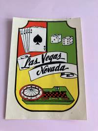 Las Vegas Nevada -siirtokuva / vesisiirtokuva / dekaali -matkamuisto