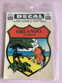 Orlando -Florida -siirtokuva / vesisiirtokuva / dekaali -matkamuisto