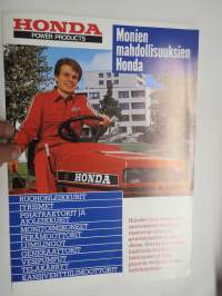 Honda power products -myyntiesite, Hondan työkoneiden yleisesite