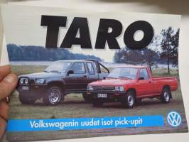 Volkswagen Taro -myyntiesite / brochure