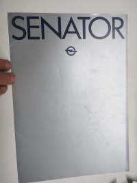 Opel Senator 1981? -myyntiesite / brochure