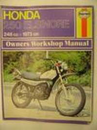 Honda 250 Elsinore 248ccm 1973 on workshop manual