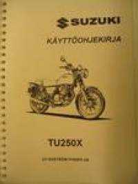 Suzuki TU250X käyttöohjekirja