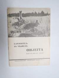 Lannoitus- ja viljelysohjeita kevääksi 1942