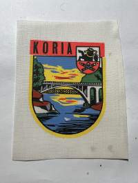 Koria -matkailumerkki, kangasmerkki