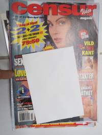 Censur 2001 nr 3-4 -aikuisviihdelehti / adult graphics magazine