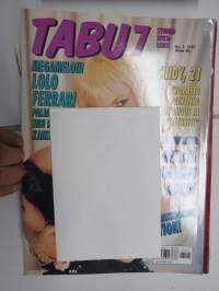 Tabu 1997 nr 1 -aikuisviihdelehti / adult graphics magazine