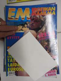 Erotiikan Maailma 1992 nr 7 -aikuisviihdelehti / adult graphics magazine