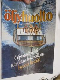 Öljyhuolto 1979 nr 2 - Oy Teboil Ab asiakaslehti, Teboil suurhuoltamo Vartioharju kokosivun kuva, Turku 750-vuotias, Kauppiaat Matti Hiillosmäki & Pauli Lappalainen