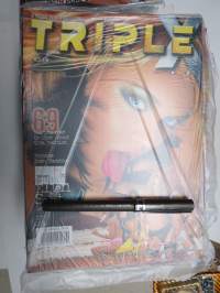 Triple X nr 69 -aikuisviihdelehti / adult graphics magazine