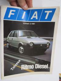 Fiat Uutiset 1981 nr 2 -asiakaslehti