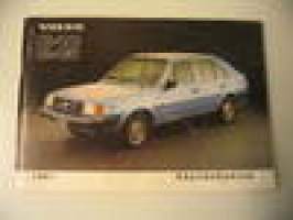Volvo 343 345 1981 käyttöohjekirja