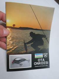 Ota onkeesi - Shakespeare / Karhu Kalastusvälineopas 1978 -fishing gear catalog