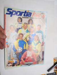 Sportia kevät 1987 -myyntiesite