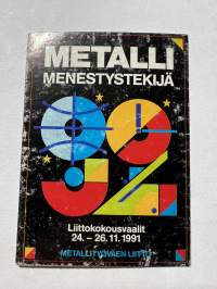 Metalli menestystekijä -tarra