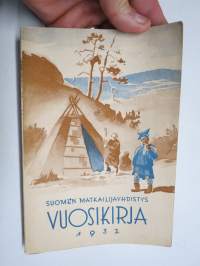 Suomen Matkailijayhdistys vuosikirja 1932, Taka-Lappi ja Petsamo, kirjoittajina mm. Samuli Paulaharju, Olli Heikinheimo, Ernst Lampén, Toivo Castrén, Börje Sandberg