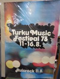 Turku Music Festival 1973 / Ruisrock -juliste