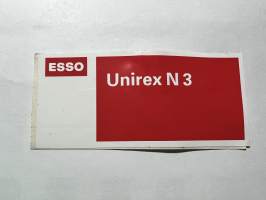 Esso Unirex N 3 -tarra
