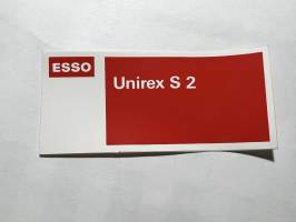 Esso Unirex S2 -tarra
