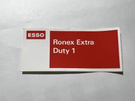 Esso Ronex Extra Duty 1 -tarra