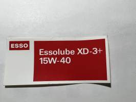Esso Essolube XD-3+15W-40 -tarra