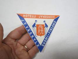 Hotelli Jyväshovi, Jyväskylä, Suomi - Finland -matkalaukkumerkki