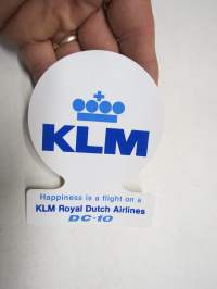KLM Dutch Airlines DC-10 -tarra