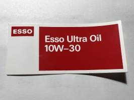 Esso Esso Ultra oil 10W-30 -tarra