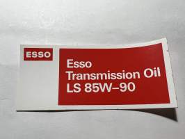 Esso Esso Transmission Oil LS 85W-90 -tarra