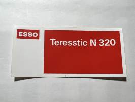 Esso Teresstic N 320 -tarra