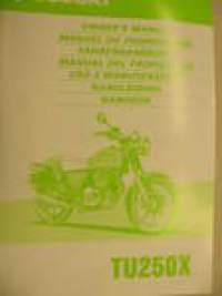 Suzuki TU250X owner´s manual käyttöohjekirja