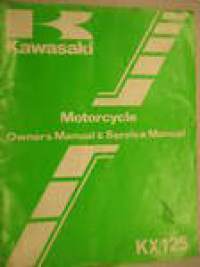 Kawasaki KX125 ´83 Owner´s Manual & Service Manual