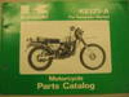 Kawasaki KE125-A parts catalog varaosaluettelo