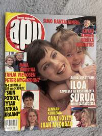 Apu 1994 nr 18 - Simo Rantalainen: Kovan kundin herkkä tunnustus, Anna-Liisa Tilus: Iloa lapsesta ja raskaudesta, surua äidin sairaudesta, Sennan kuolema, ym.
