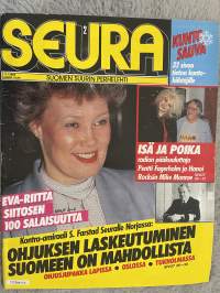 Seura 1985 nr 2 - Isä ja poika, Eva-Riitta Siitosen 100 salaisuutta, ym.