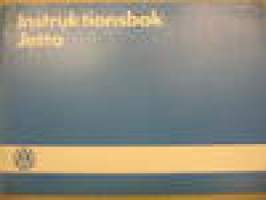 Volkswagen Jetta åm. 1986 instruktionsbok