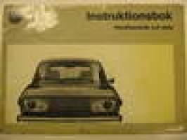 Volkswagen 412 åm. 1974 instruktionsbok
