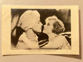 Ramon Novarro - Madge Evans -filmitähti postikortti